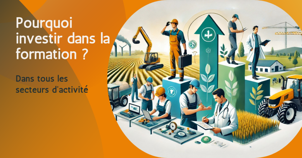 Des salariés formés dans divers métiers