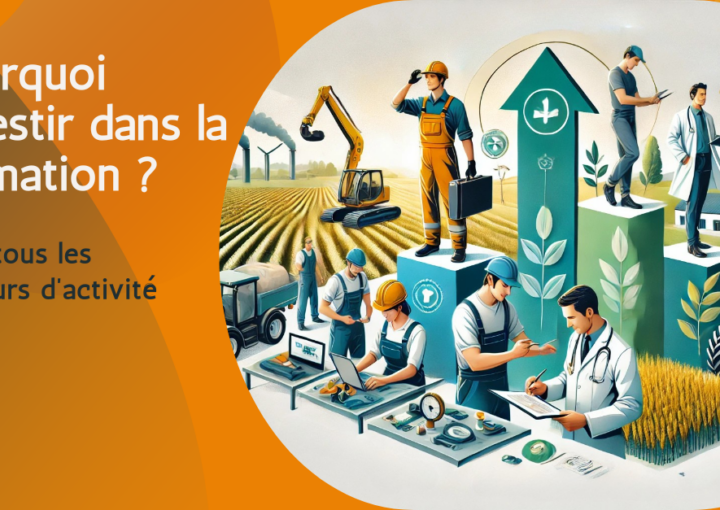 Des salariés formés dans divers métiers